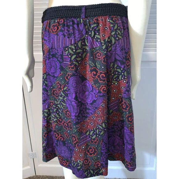 Vintage 70’s Paisley Skirt Size 7/8 - Picture 9 of 12